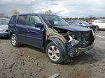 2013 Honda Pilot Ex Синий vin: 5FNYF4H40DB021793