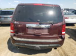 2013 Honda Pilot Ex Maroon vin: 5FNYF4H42DB030205