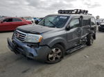 2013 Honda Pilot Ex Серый vin: 5FNYF4H42DB040054