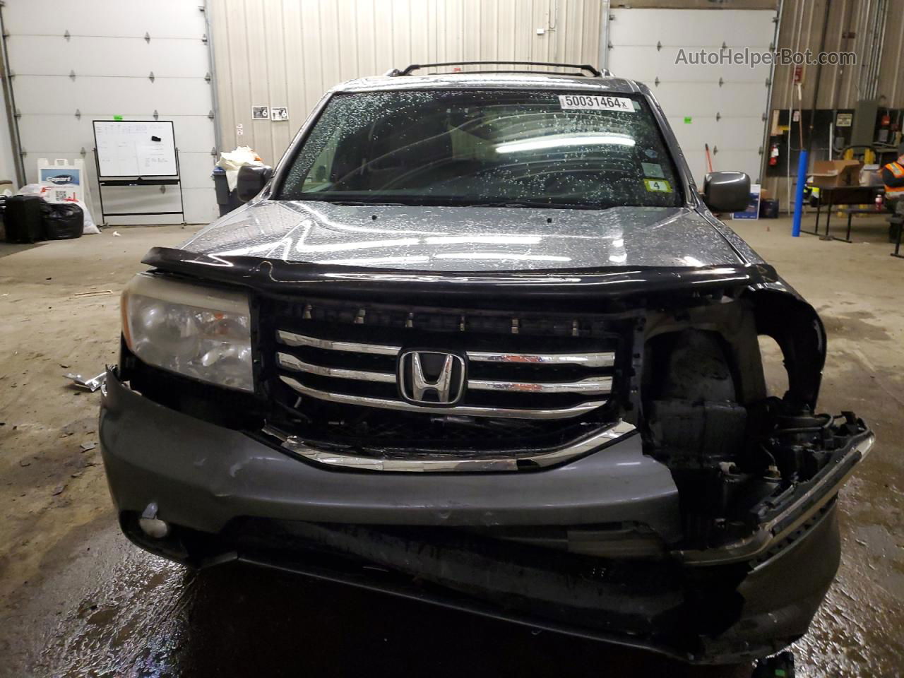 2013 Honda Pilot Ex Серый vin: 5FNYF4H43DB011050