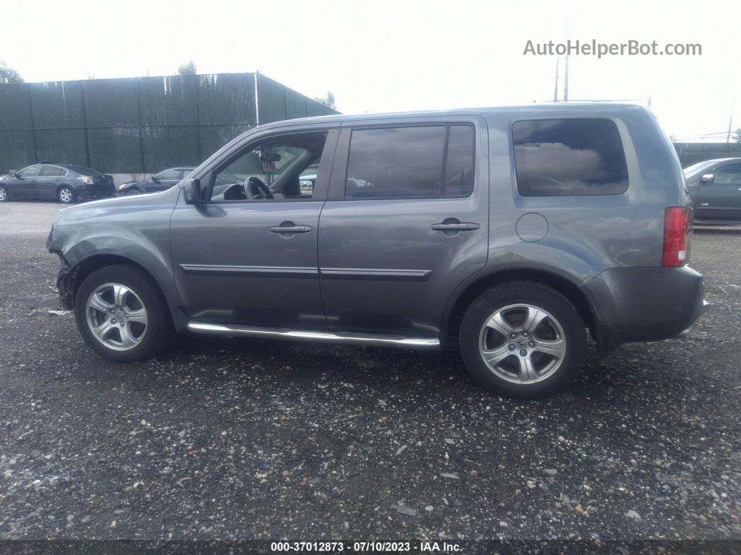 2013 Honda Pilot Ex Gray vin: 5FNYF4H43DB059793