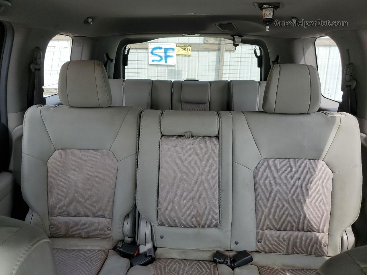 2013 Honda Pilot Ex Черный vin: 5FNYF4H44DB057096