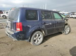 2013 Honda Pilot Ex Blue vin: 5FNYF4H44DB082953