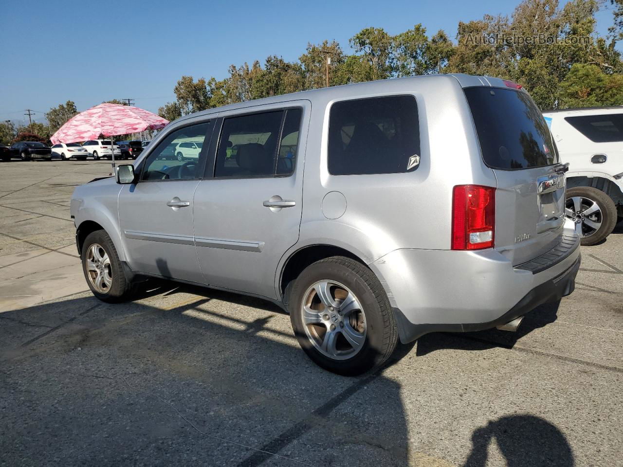 2015 Honda Pilot Ex Silver vin: 5FNYF4H45FB052699