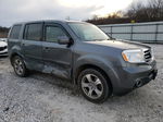 2013 Honda Pilot Ex Gray vin: 5FNYF4H46DB024732