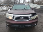 2013 Honda Pilot Ex Burgundy vin: 5FNYF4H46DB071534