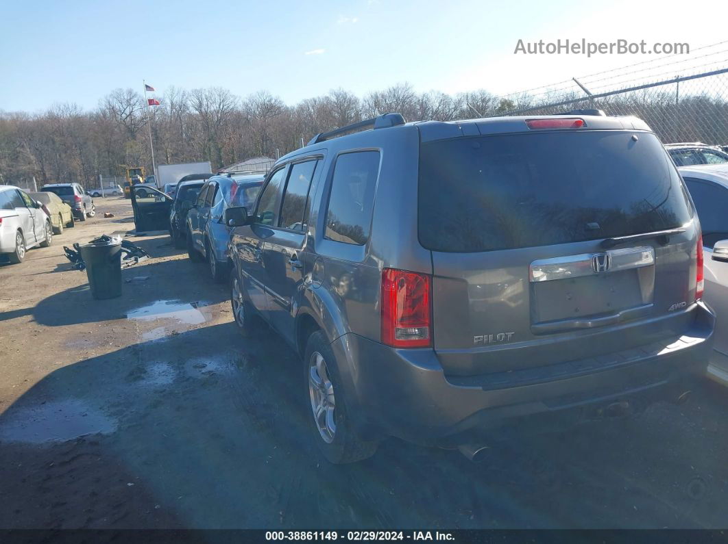 2015 Honda Pilot Ex Gray vin: 5FNYF4H46FB043543