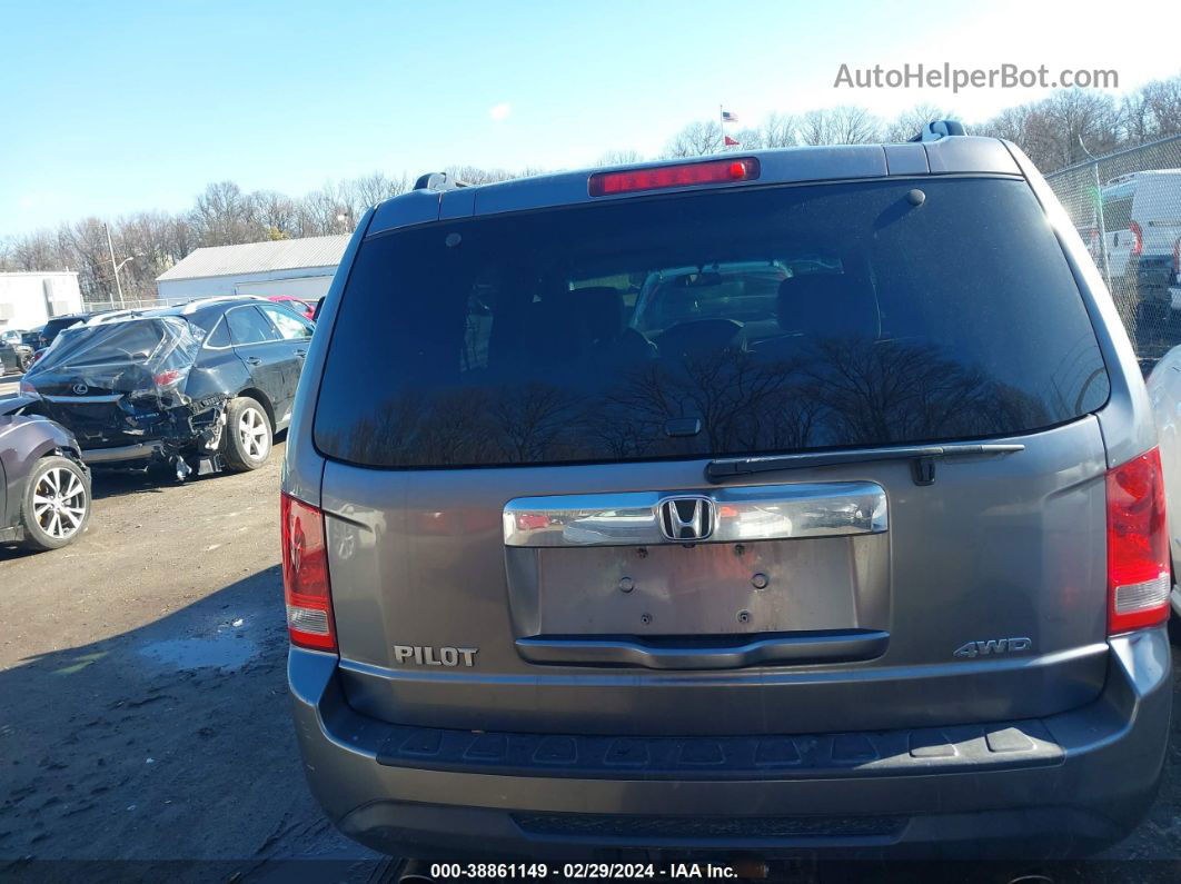 2015 Honda Pilot Ex Gray vin: 5FNYF4H46FB043543