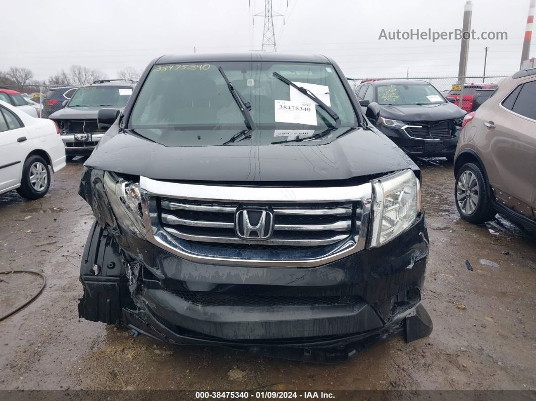 2015 Honda Pilot Ex Черный vin: 5FNYF4H47FB045849