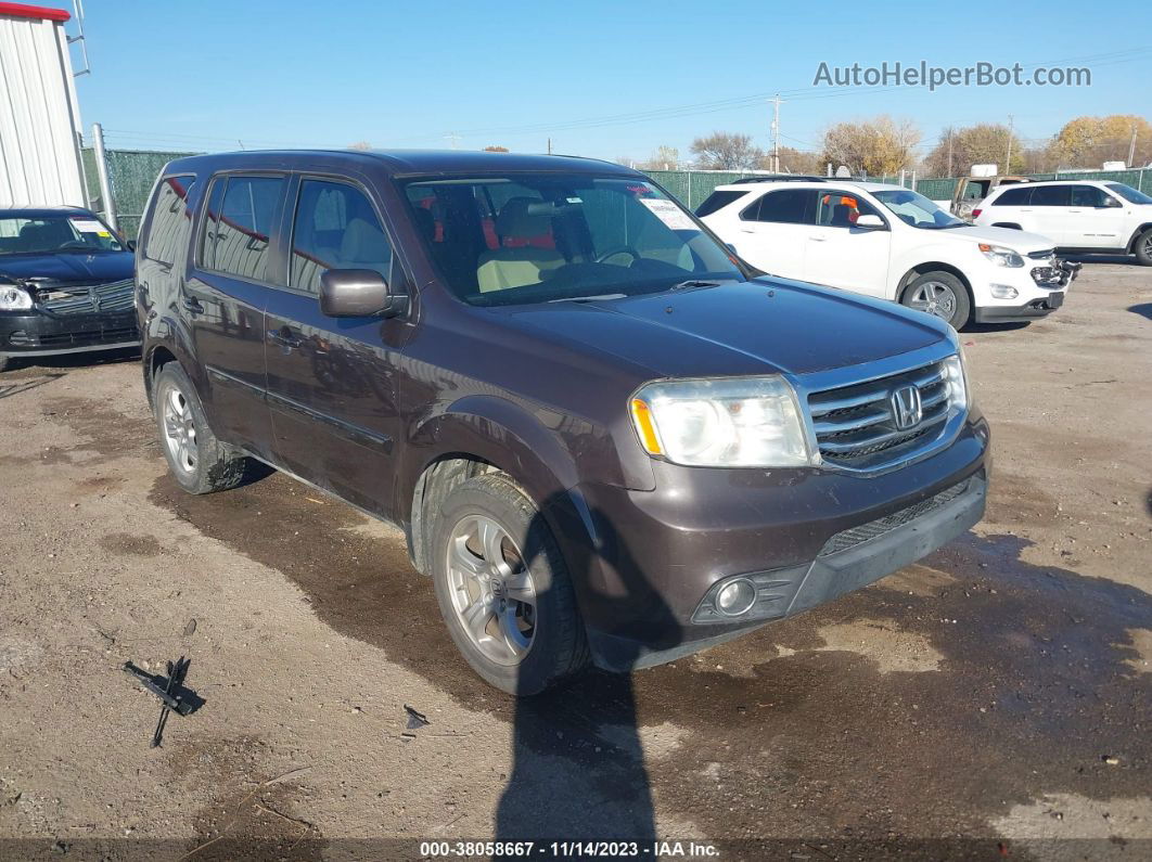 2013 Honda Pilot Ex Gray vin: 5FNYF4H48DB009021