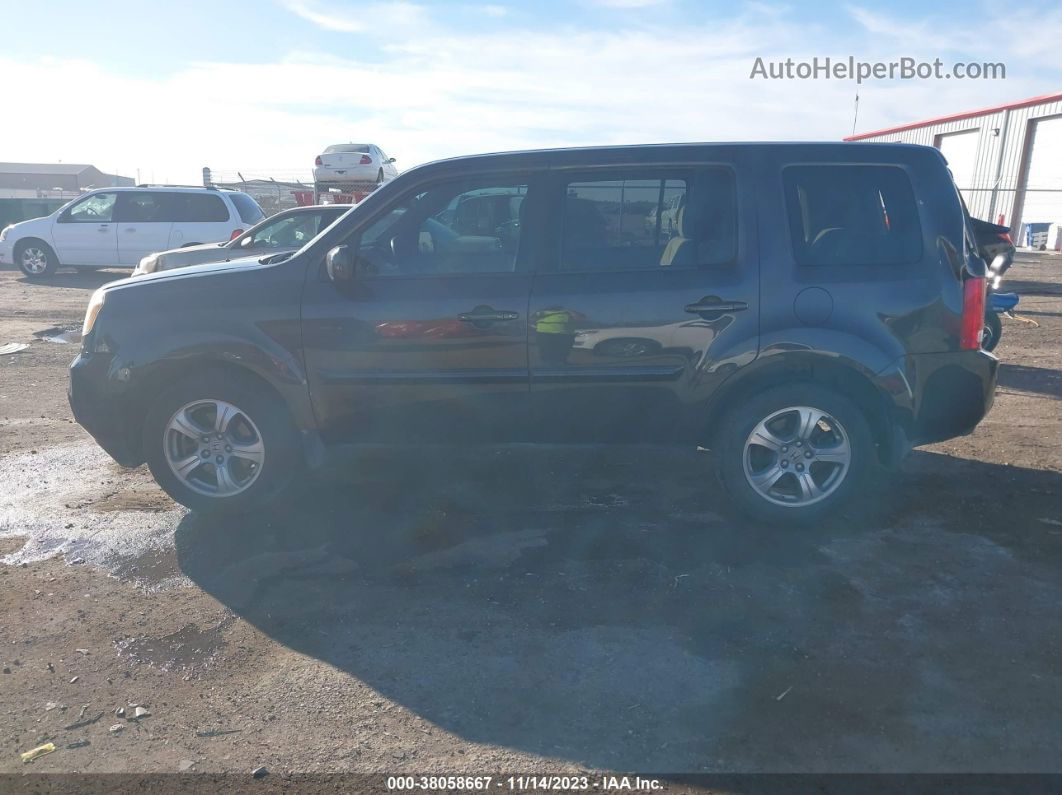 2013 Honda Pilot Ex Gray vin: 5FNYF4H48DB009021