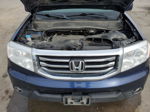 2015 Honda Pilot Ex Blue vin: 5FNYF4H49FB041737