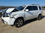 2013 Honda Pilot Ex White vin: 5FNYF4H4XDB011949