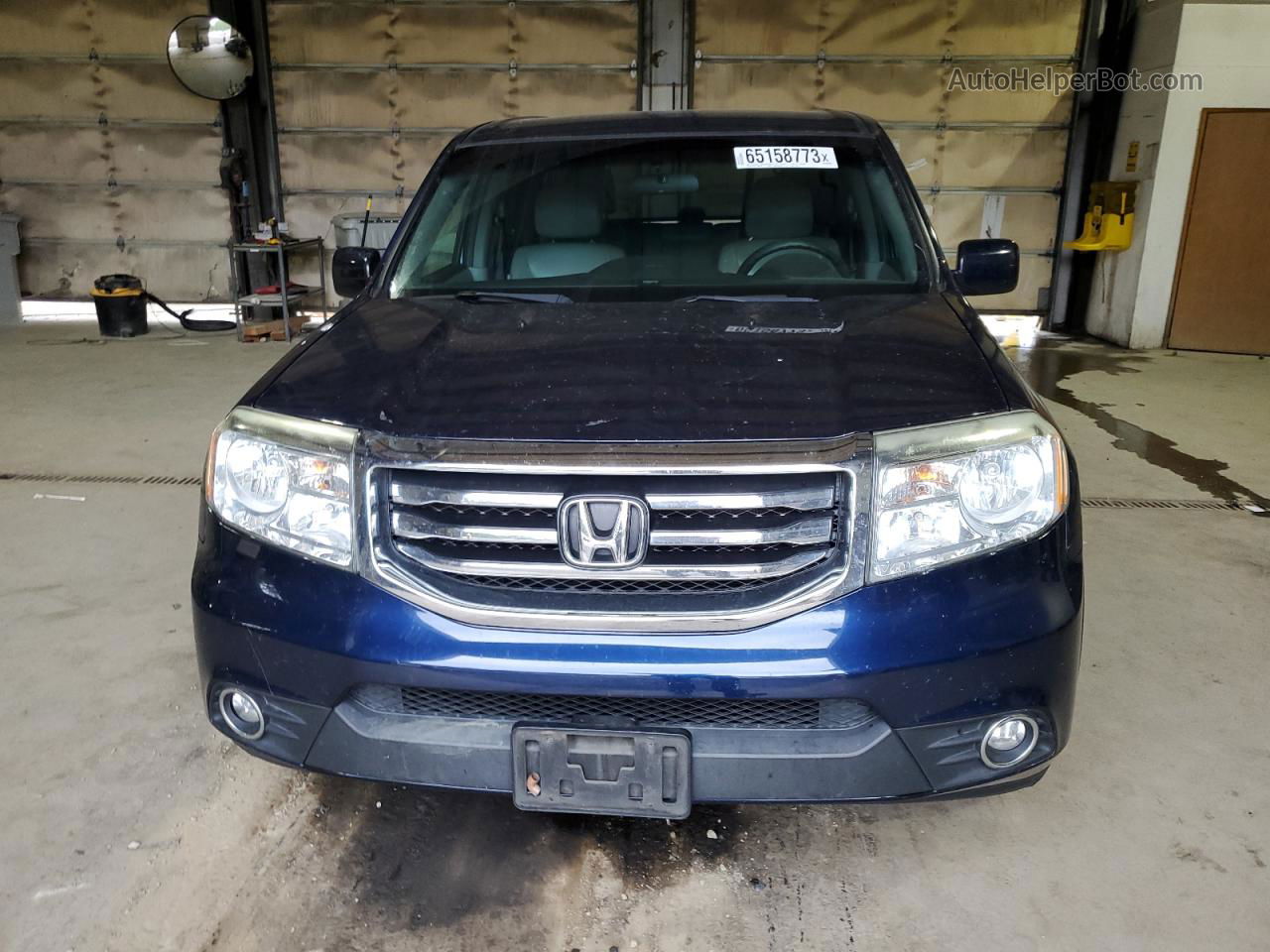 2013 Honda Pilot Ex Blue vin: 5FNYF4H4XDB050931