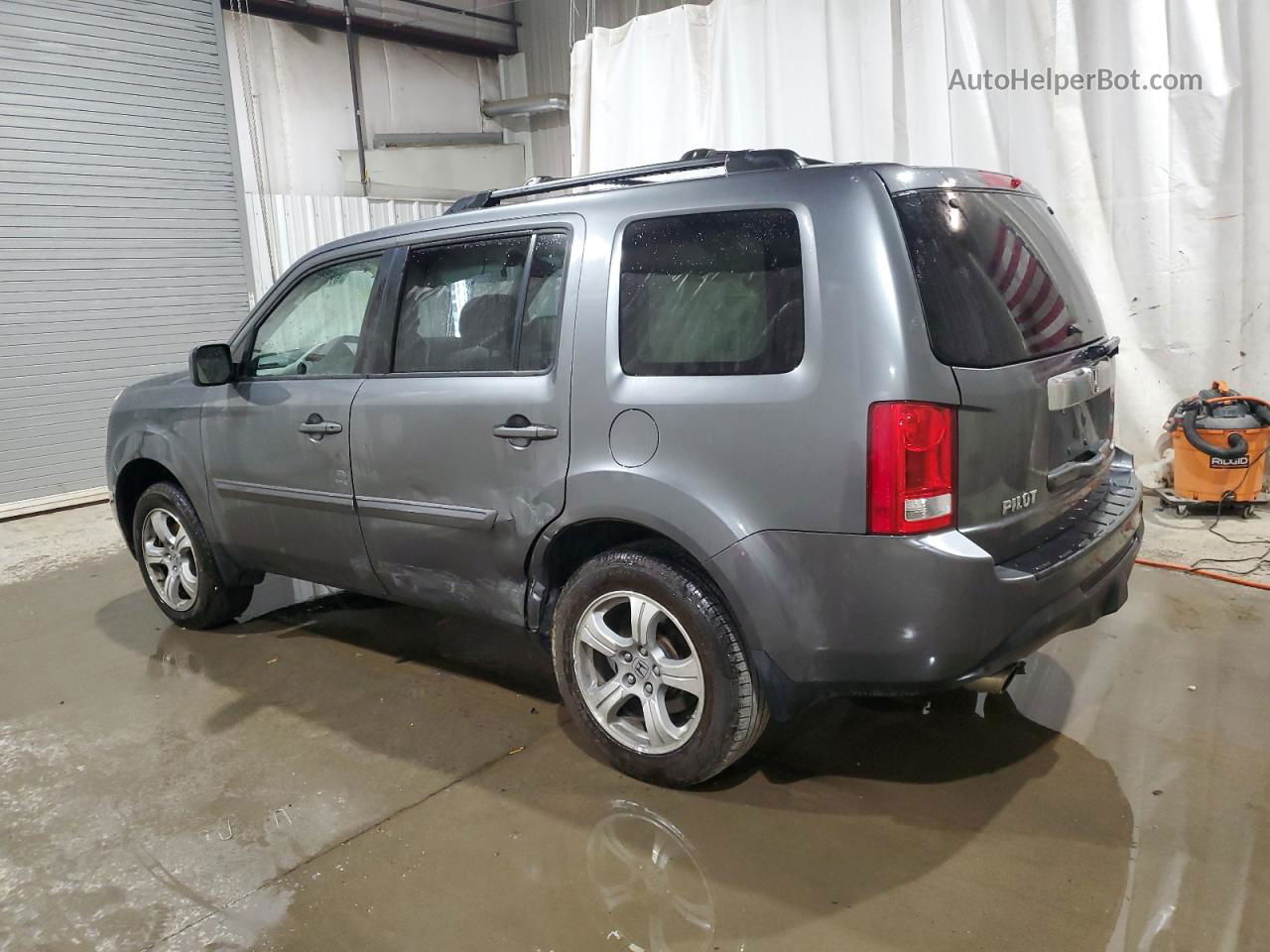 2013 Honda Pilot Ex Gray vin: 5FNYF4H4XDB067468