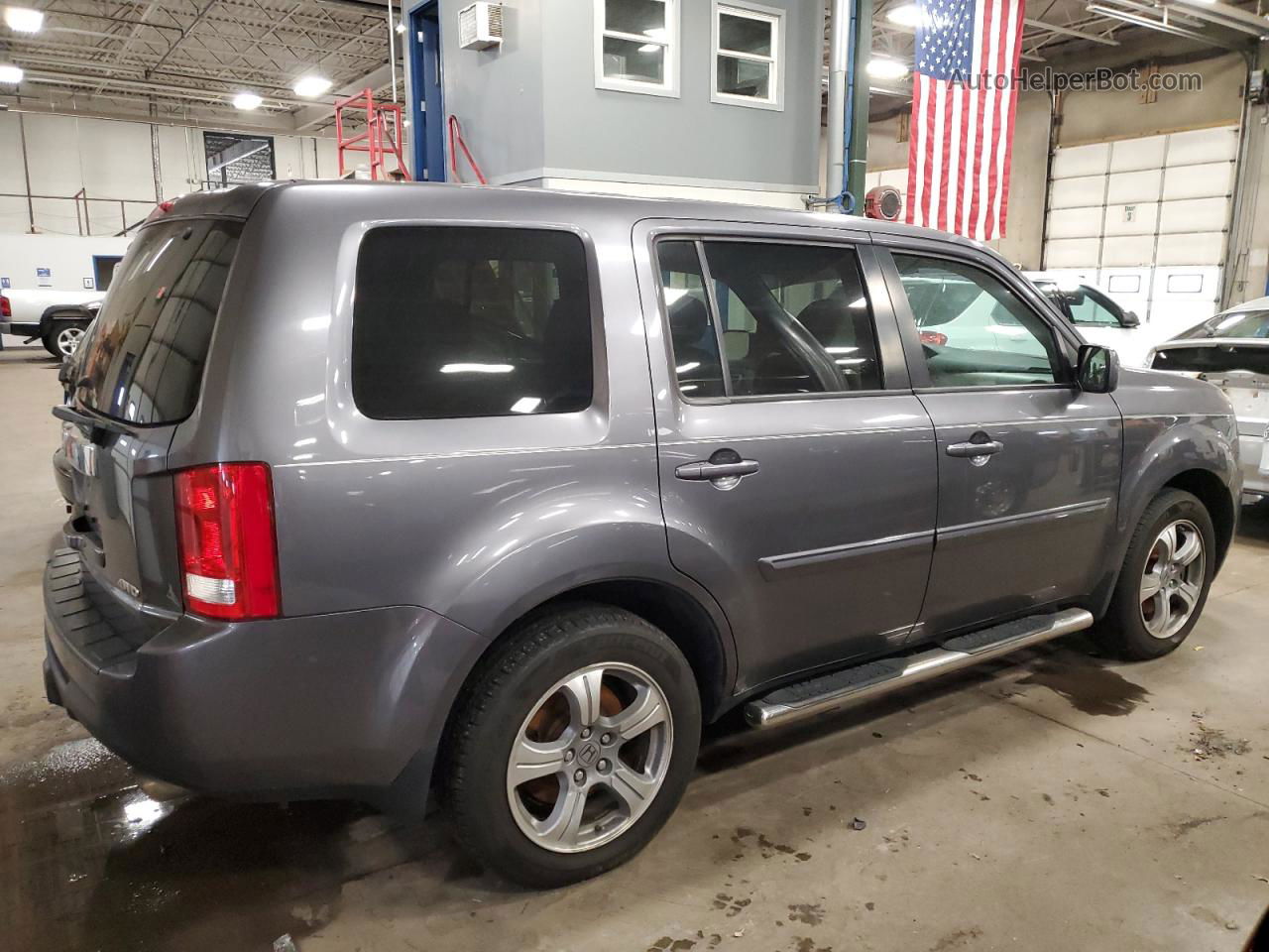 2015 Honda Pilot Ex Gray vin: 5FNYF4H4XFB059132