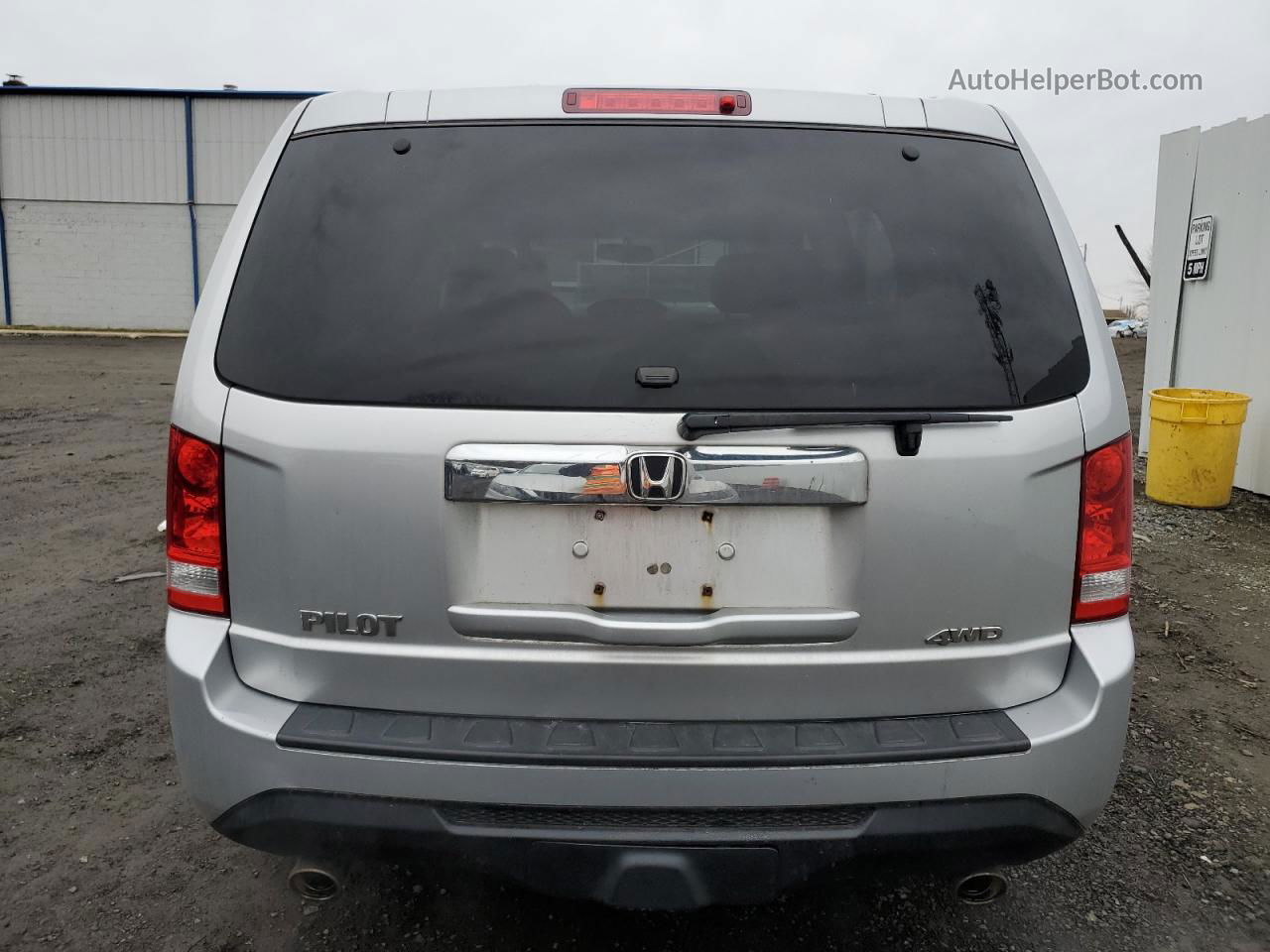 2013 Honda Pilot Exl Серебряный vin: 5FNYF4H50DB027103