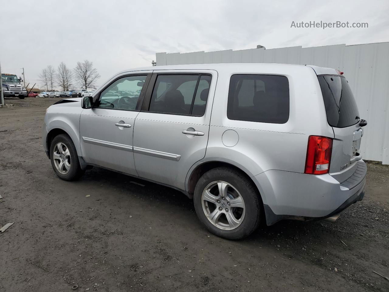 2013 Honda Pilot Exl Silver vin: 5FNYF4H50DB027103