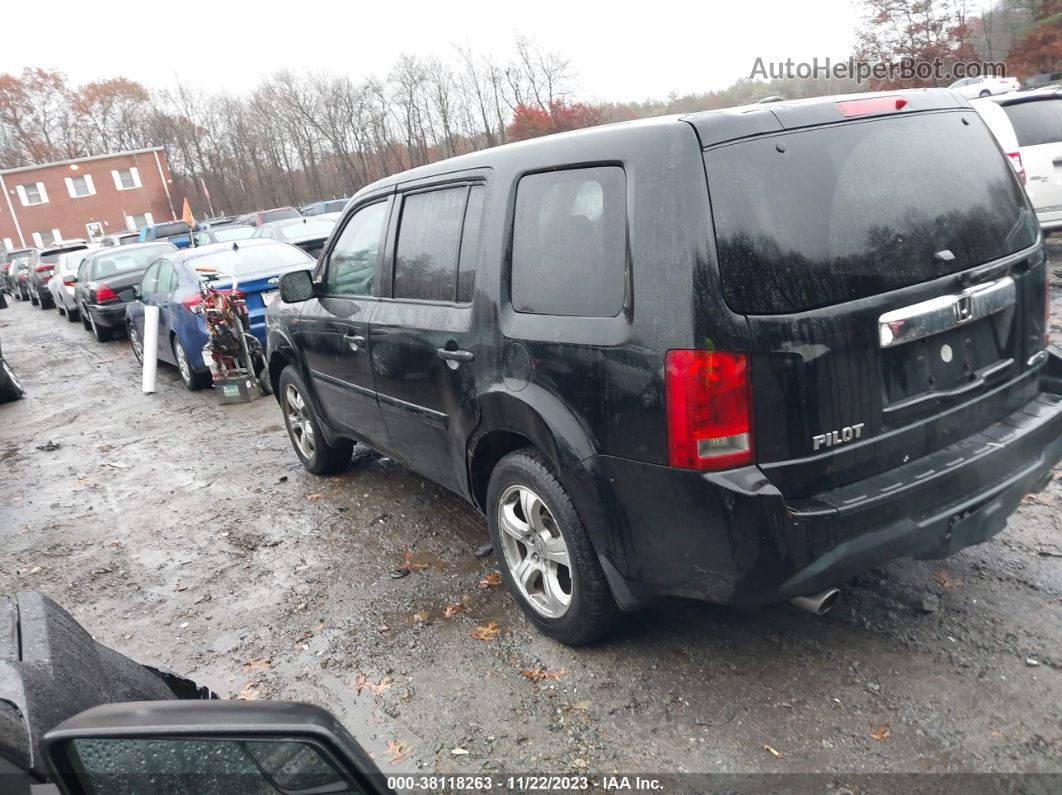 2013 Honda Pilot Ex-l Black vin: 5FNYF4H50DB048775