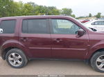 2013 Honda Pilot Ex-l Maroon vin: 5FNYF4H50DB078231