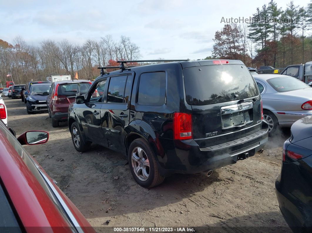 2013 Honda Pilot Ex-l Black vin: 5FNYF4H51DB048767