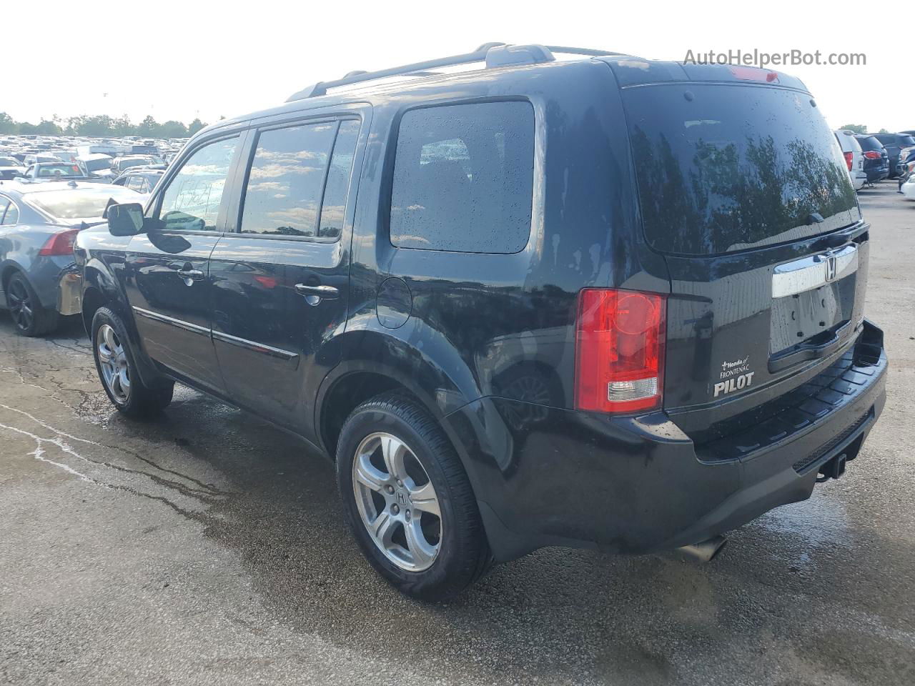 2013 Honda Pilot Exl Black vin: 5FNYF4H51DB054777