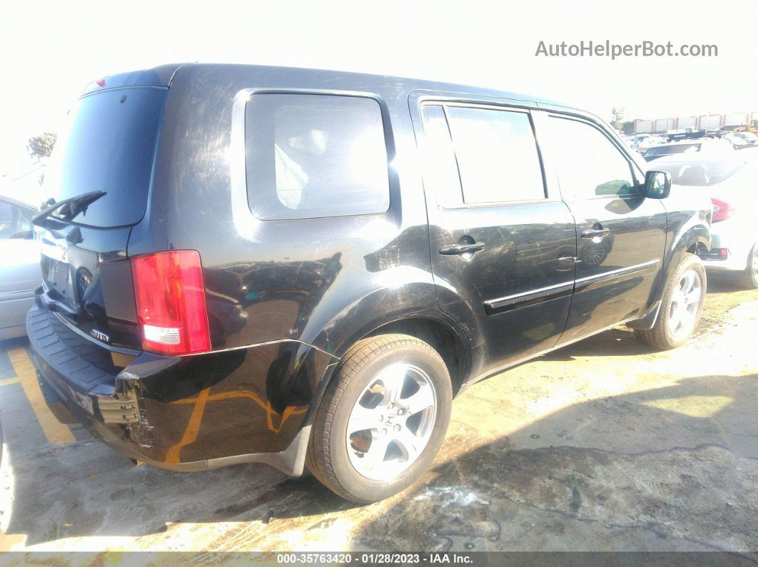 2015 Honda Pilot Ex-l Black vin: 5FNYF4H51FB040039