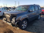 2015 Honda Pilot Exl Серый vin: 5FNYF4H51FB042373