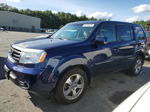 2013 Honda Pilot Exl Blue vin: 5FNYF4H52DB027930