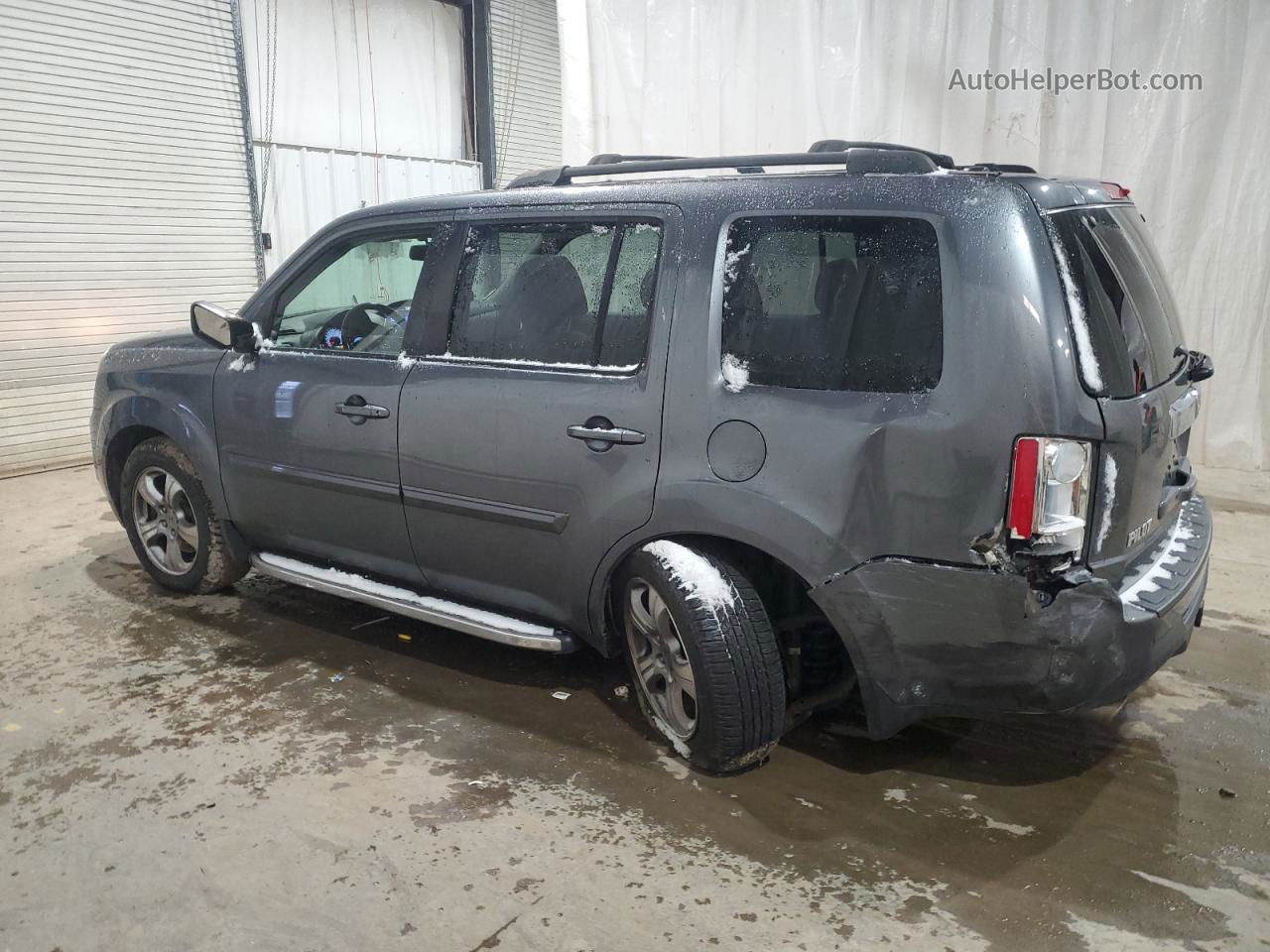 2013 Honda Pilot Exl Gray vin: 5FNYF4H52DB041505