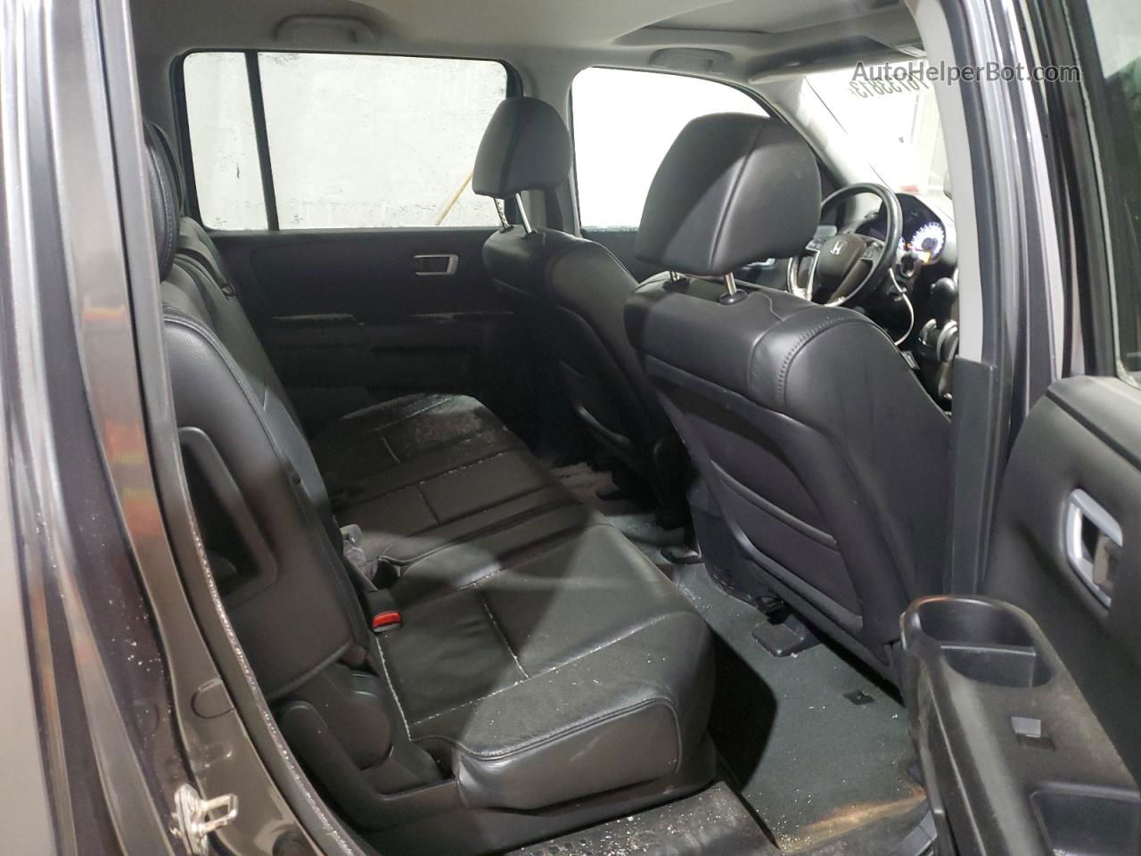 2013 Honda Pilot Exl Серый vin: 5FNYF4H52DB041505