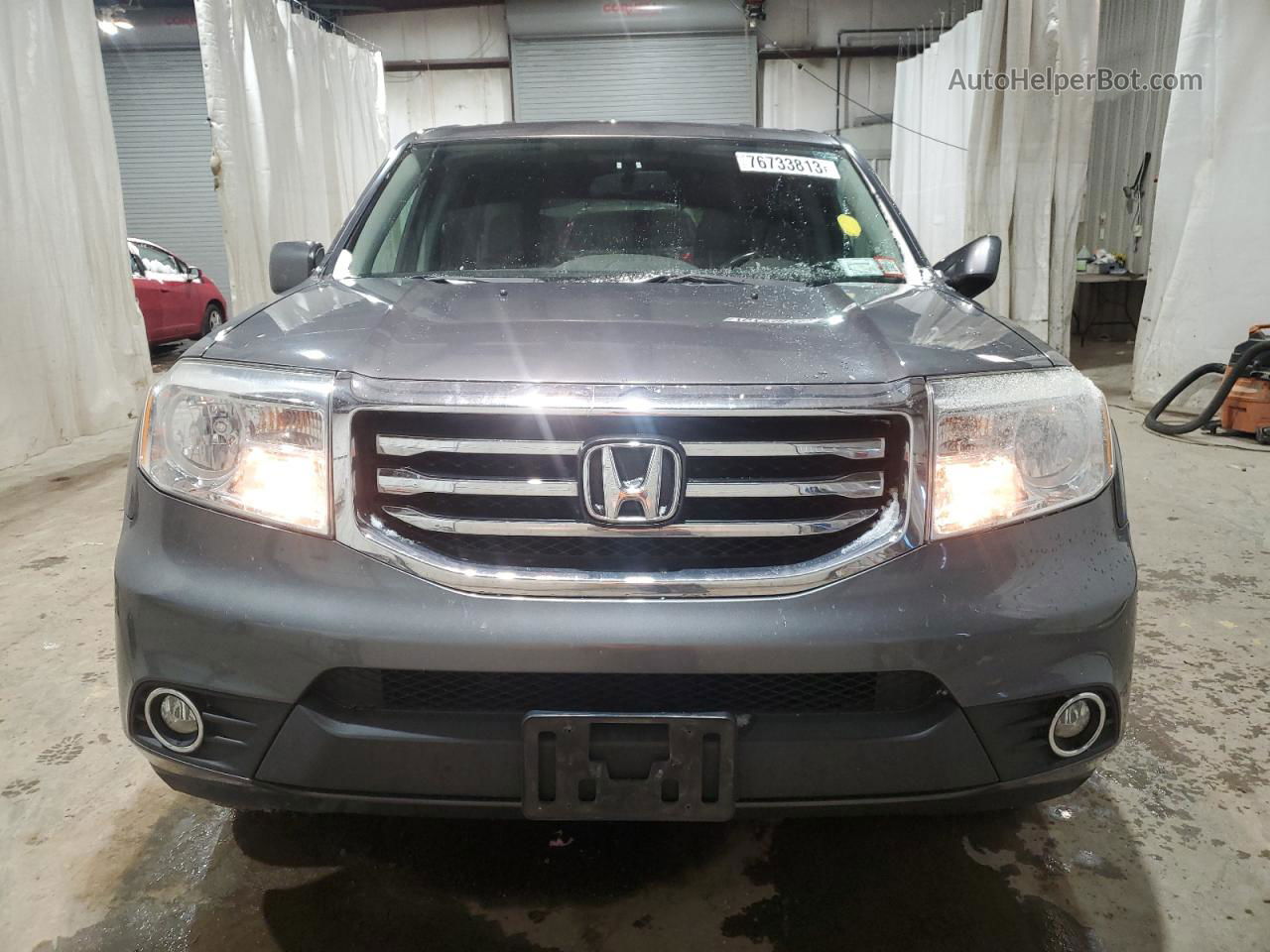 2013 Honda Pilot Exl Gray vin: 5FNYF4H52DB041505