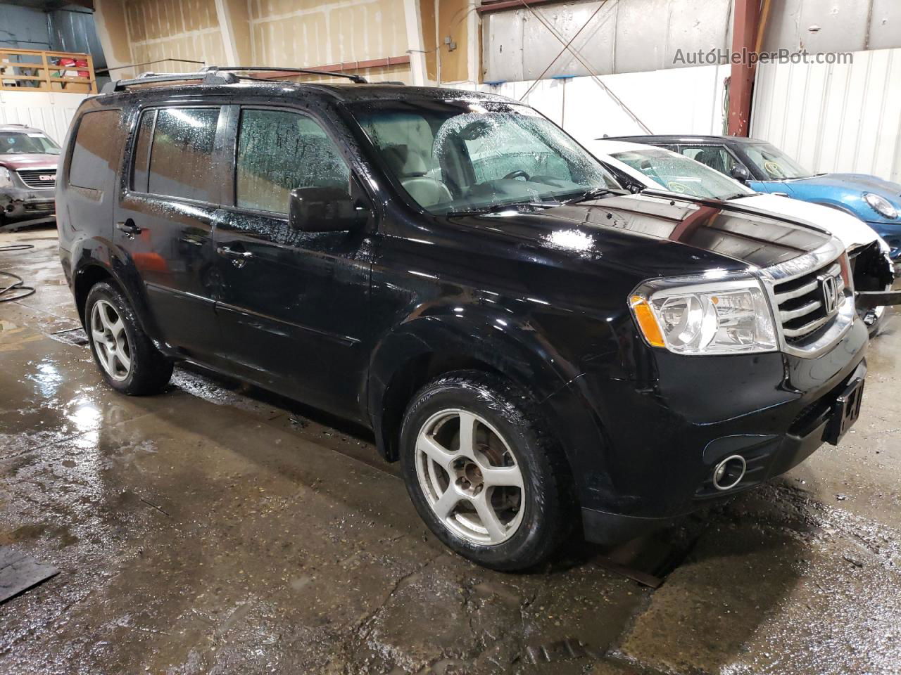 2013 Honda Pilot Exl Black vin: 5FNYF4H52DB056764