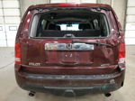 2013 Honda Pilot Exl Темно-бордовый vin: 5FNYF4H53DB006164