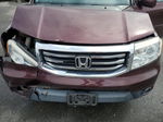 2013 Honda Pilot Exl Бордовый vin: 5FNYF4H53DB074707