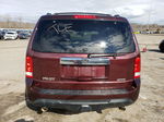 2013 Honda Pilot Exl Burgundy vin: 5FNYF4H53DB078854