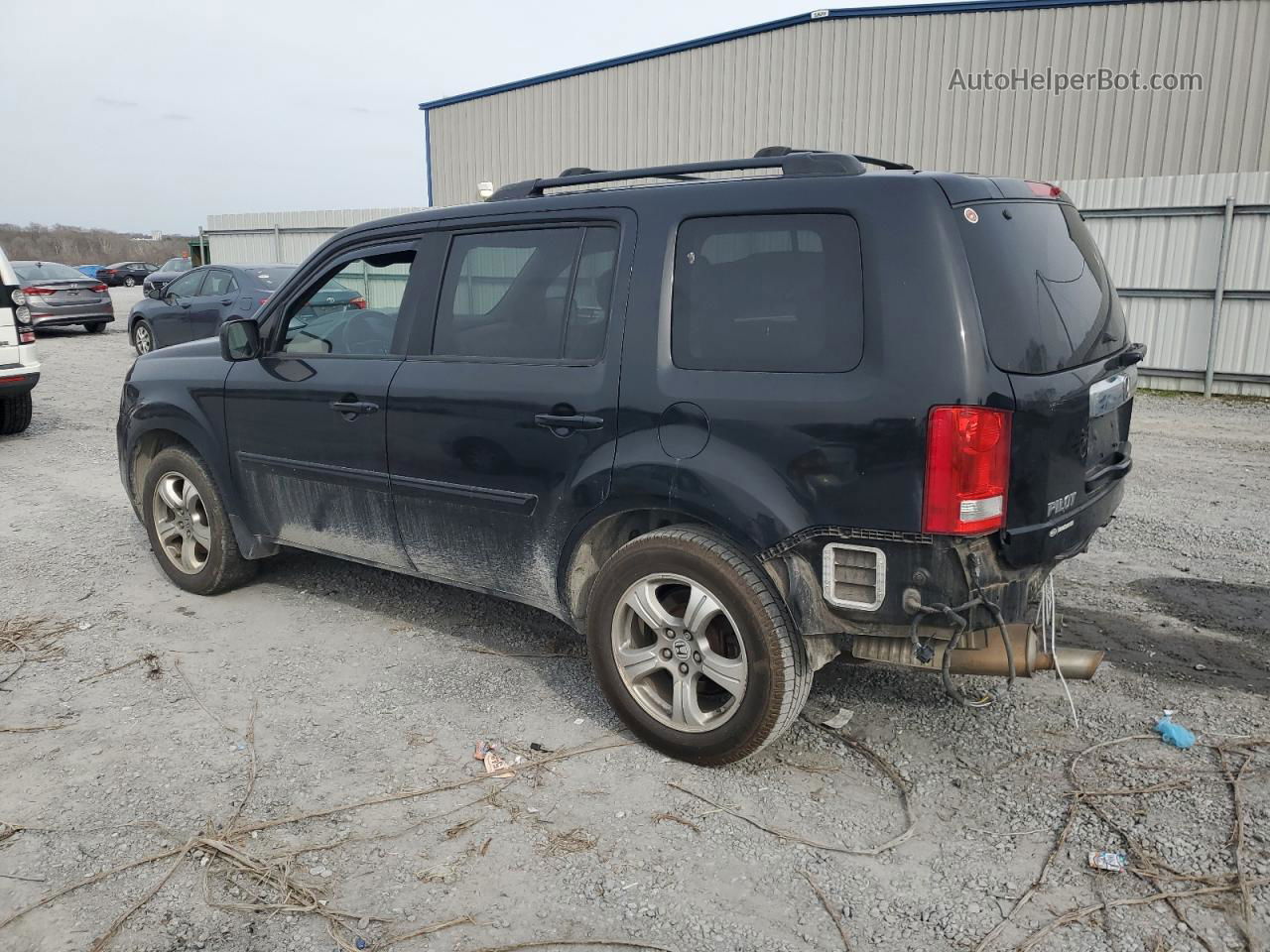 2015 Honda Pilot Exl Black vin: 5FNYF4H53FB017653