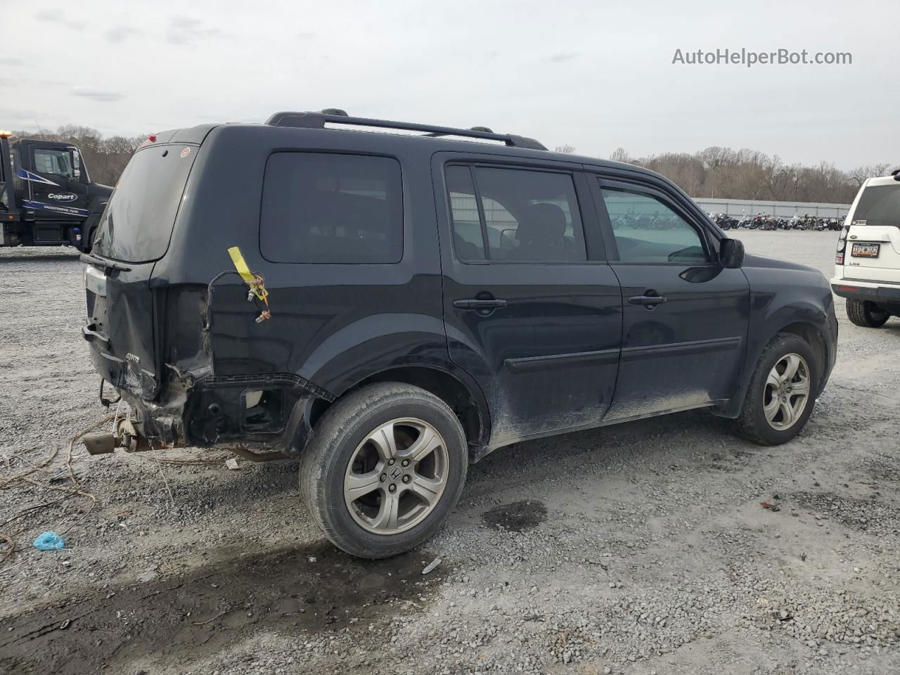 2015 Honda Pilot Exl Black vin: 5FNYF4H53FB017653