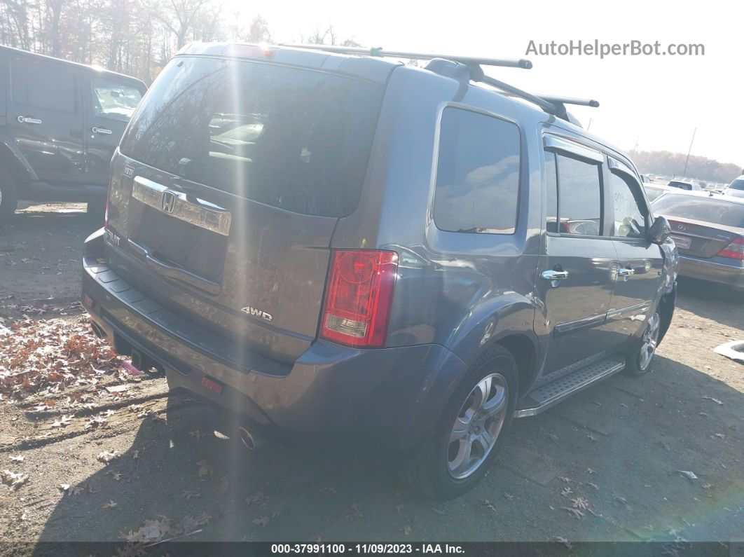 2015 Honda Pilot Ex-l Gray vin: 5FNYF4H53FB031083