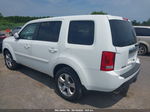 2013 Honda Pilot Ex-l White vin: 5FNYF4H54DB039139