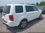 2013 Honda Pilot Ex-l White vin: 5FNYF4H54DB039139