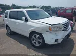 2013 Honda Pilot Ex-l White vin: 5FNYF4H54DB039139