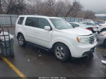 2013 Honda Pilot Ex-l White vin: 5FNYF4H54DB044048