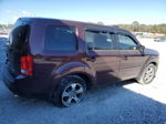 2015 Honda Pilot Exl Burgundy vin: 5FNYF4H54FB012669