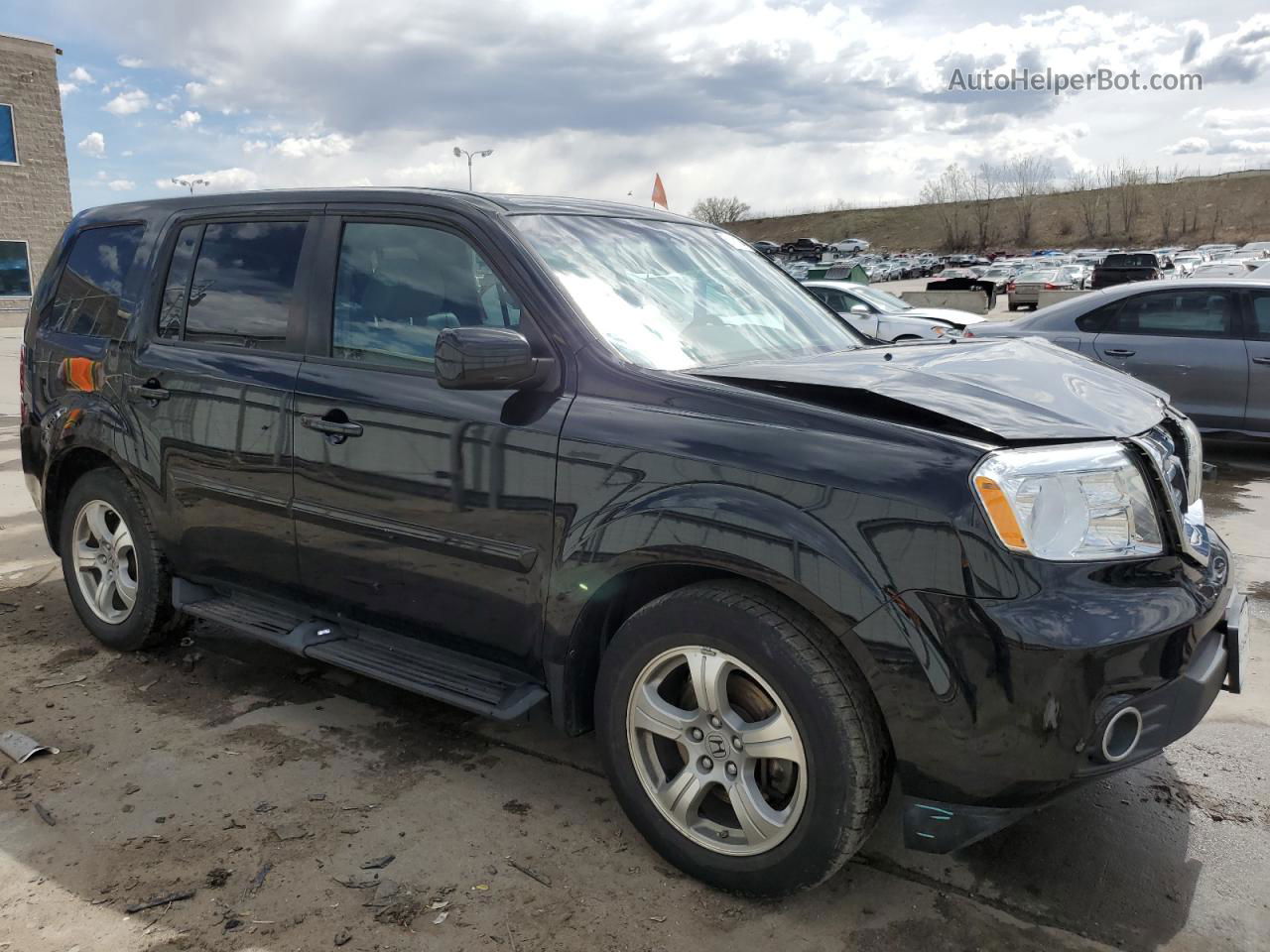 2015 Honda Pilot Exl Black vin: 5FNYF4H54FB040715