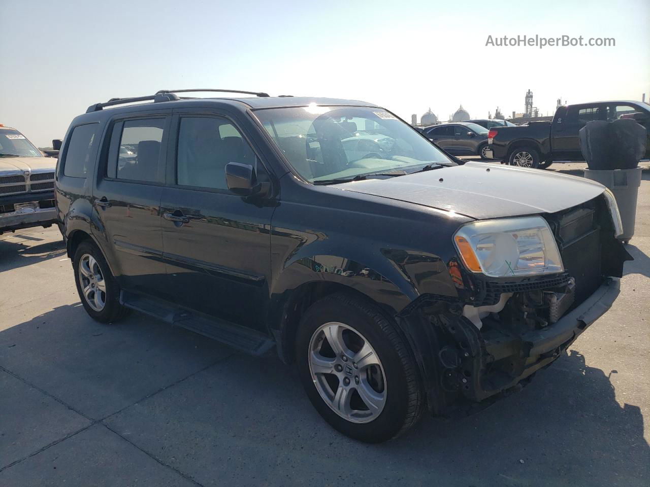 2015 Honda Pilot Exl Black vin: 5FNYF4H54FB067624