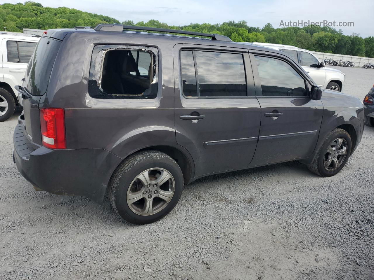 2013 Honda Pilot Exl Black vin: 5FNYF4H55DB036119