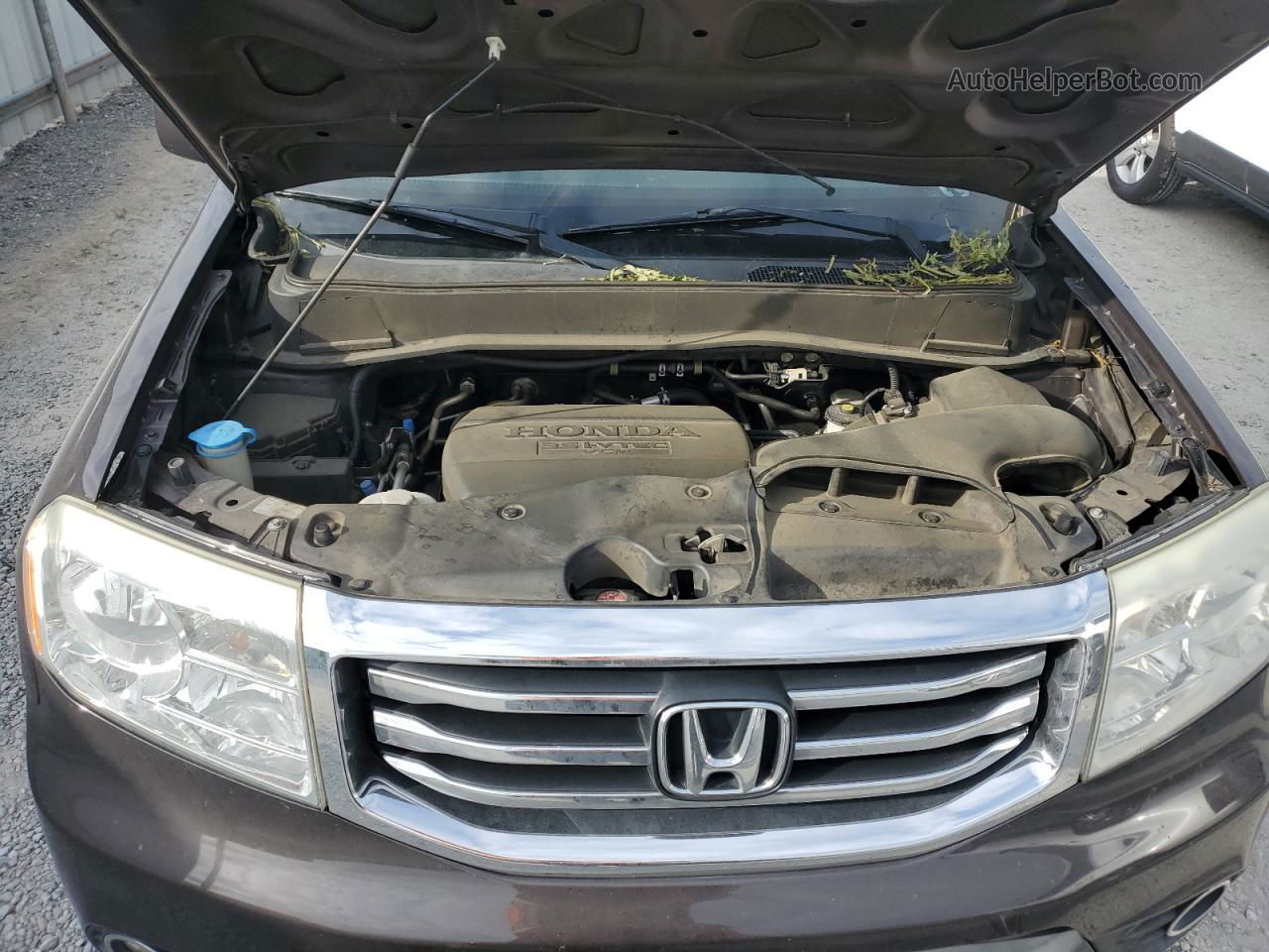 2013 Honda Pilot Exl Черный vin: 5FNYF4H55DB036119