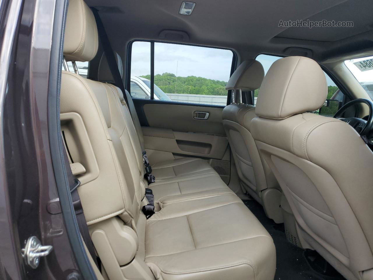 2013 Honda Pilot Exl Черный vin: 5FNYF4H55DB036119