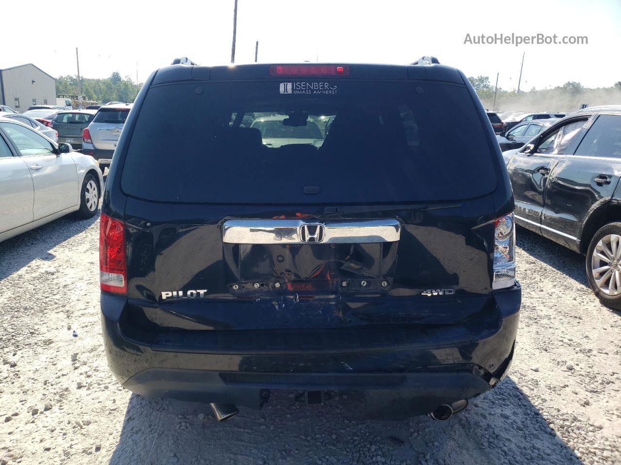 2013 Honda Pilot Exl Черный vin: 5FNYF4H55DB038484